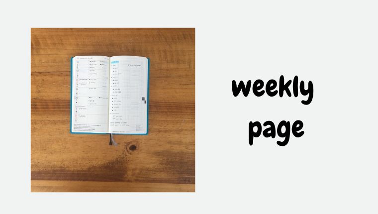 weekly page
